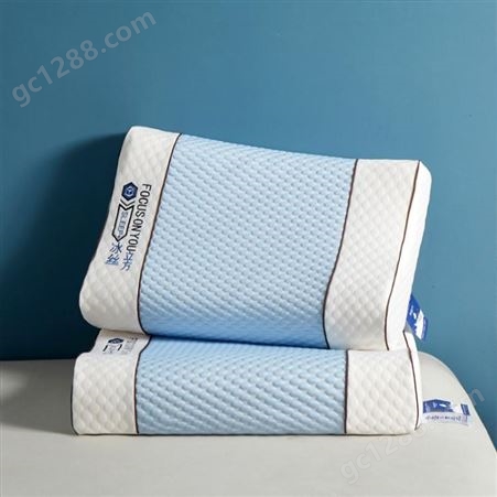 冰豆豆乳胶枕凉感按摩豆豆泰国进口天然乳胶枕头单人枕芯一件代发