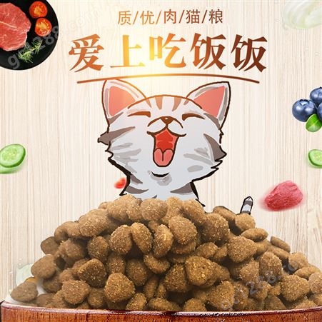 通用成幼质宠物食品猫咪干粮益生菌猫粮宠物粮